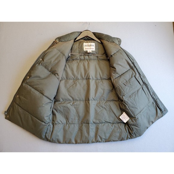 Vtg M Hunting Puffer Vest Field & Stream Gordon & Ferguson Fishing/Hiking Green - Picture 5 of 7